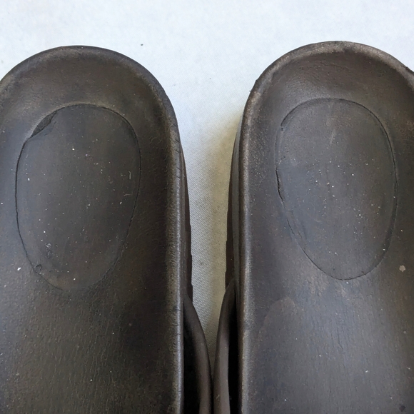 Gucci Horsebit Loafers Mules Brown Monogram Men 12.5 Logo GG - Picture 7 of 15